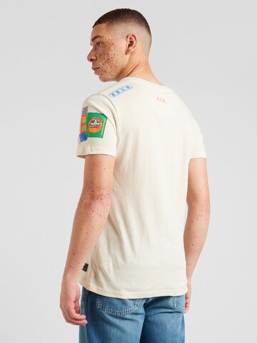 BRAVE SOUL - Camiseta 'DARUMA' en beige