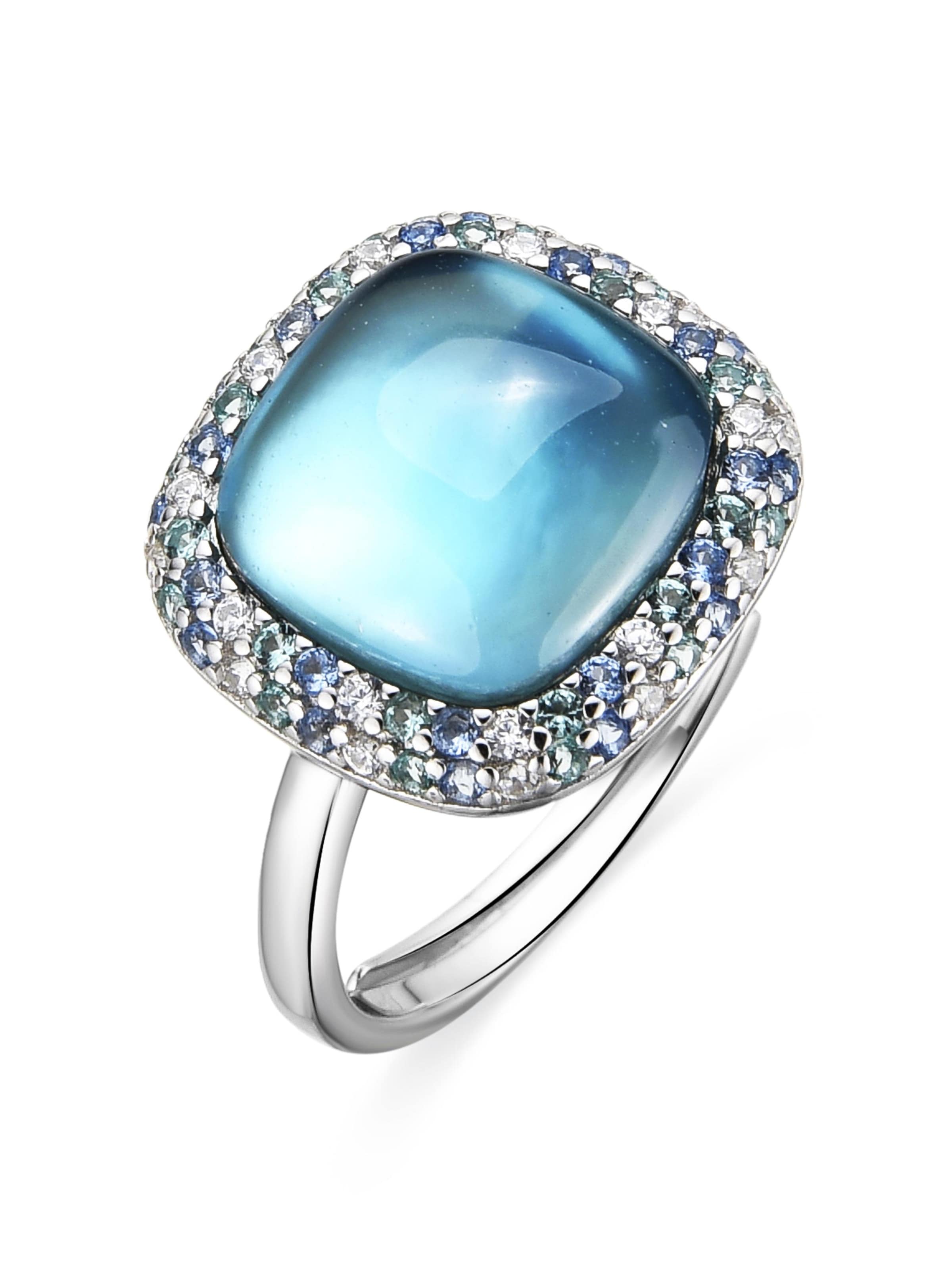 Luxenter - Anillo 'BADDAL' en plata: frente