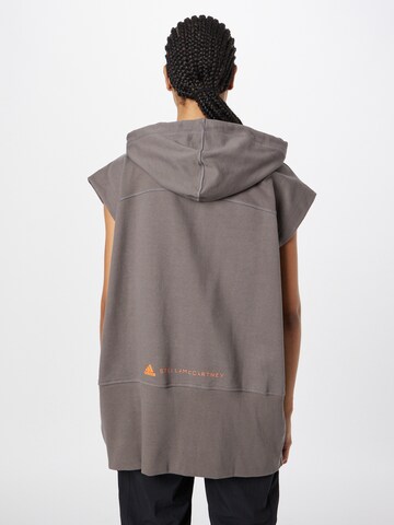ADIDAS BY STELLA MCCARTNEY - Sudadera con cremallera deportiva 'Sleeveless' en gris