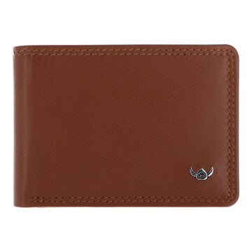 GOLDEN HEAD Wallet 'Polo' in Brown: front
