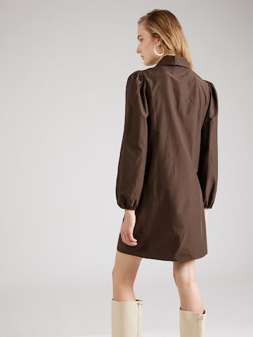 modström Shirt Dress 'Fernando' in Brown