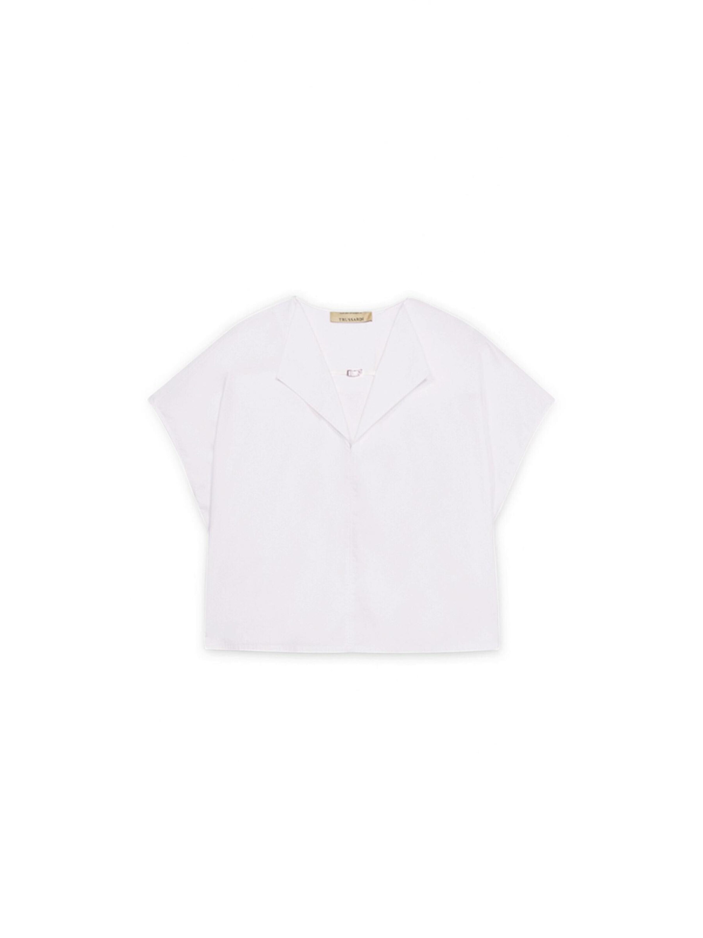 Trussardi - Camiseta en blanco: frente