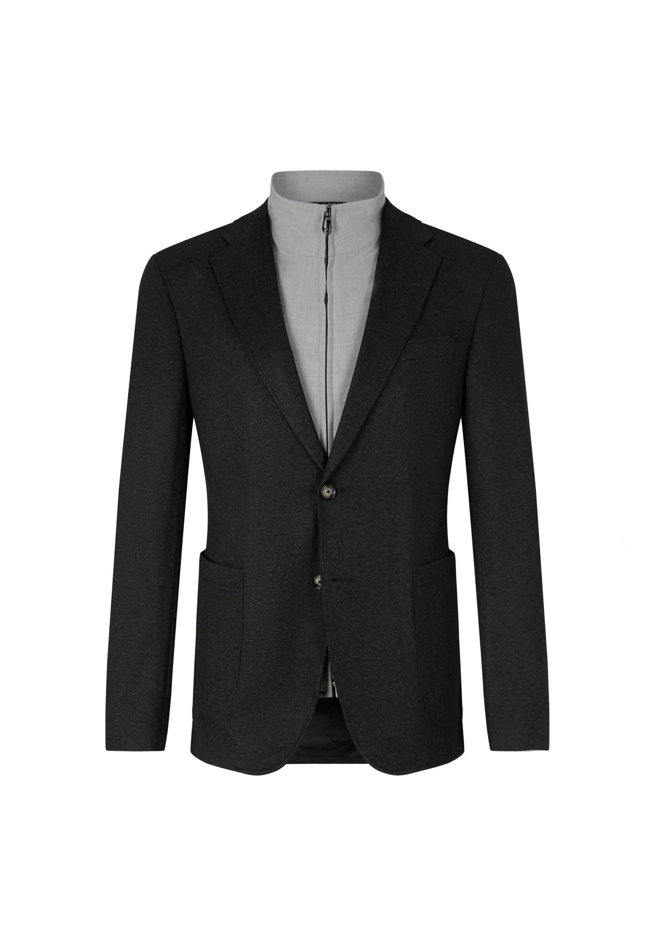 JOOP! Slim fit Blazer 'Hutching' in Grey: front