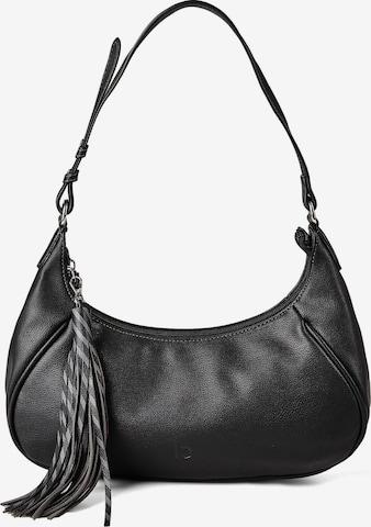 Sac bandoulière 'Abella' TOM TAILOR DENIM en noir : devant