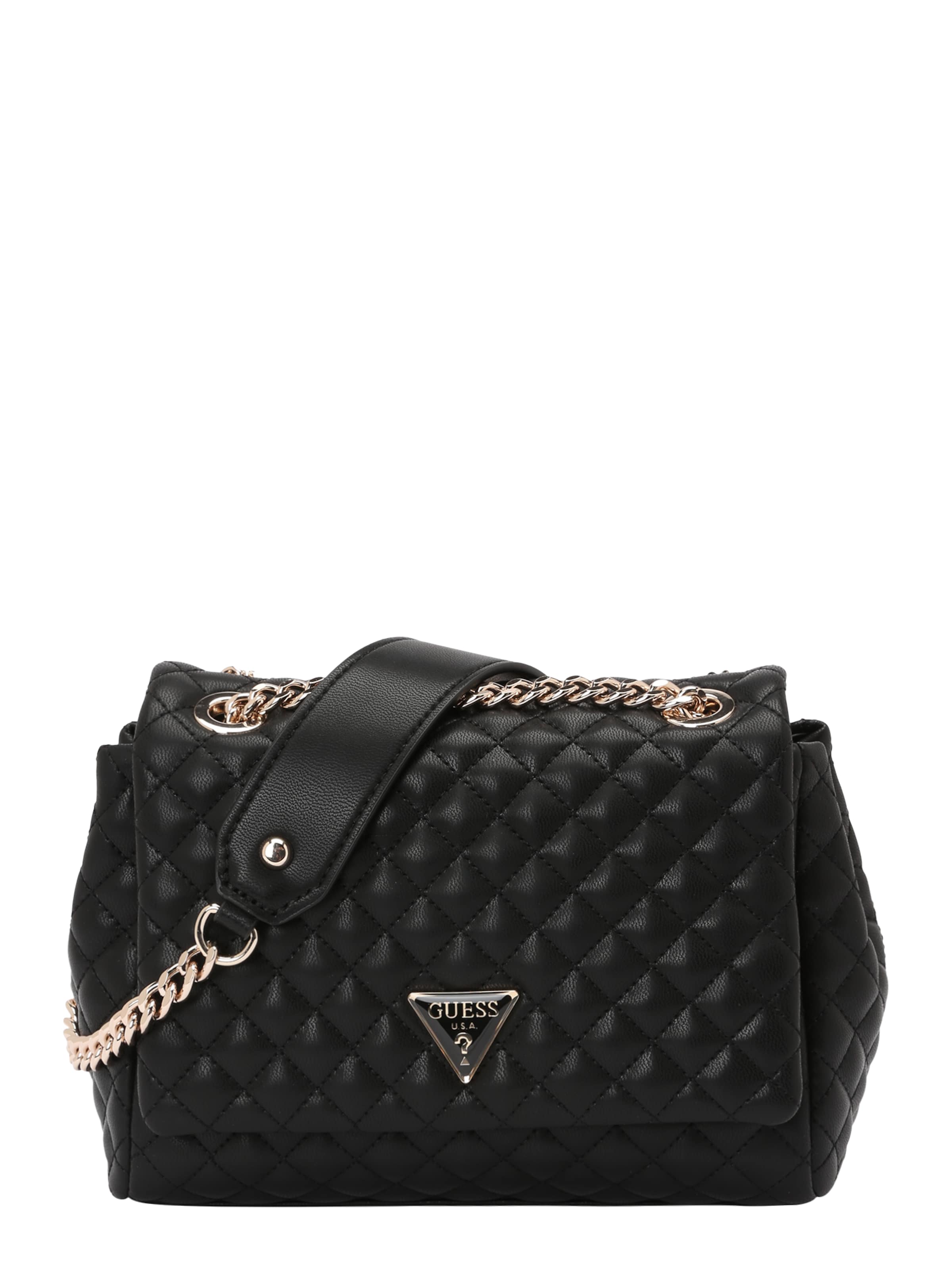 GUESS Umhängetasche 'EVERLEE CONVERTIBLE XBODY FLAP' in Schwarz: Vorderseite