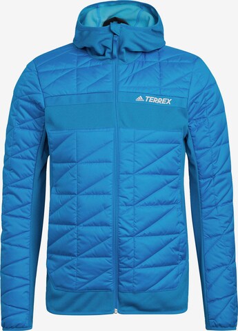 Veste outdoor ADIDAS TERREX en bleu : devant