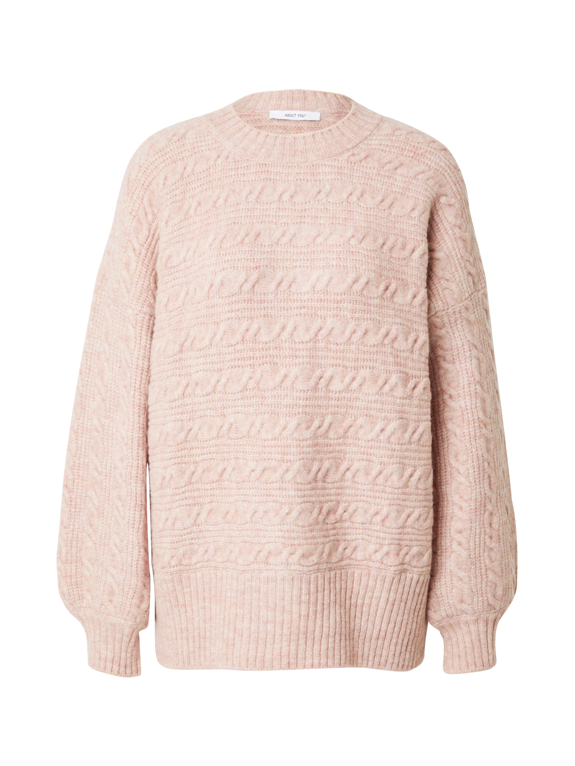 ABOUT YOU Sweater 'Deborah' in Pink: front