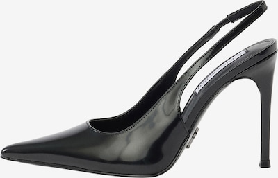 STEVE MADDEN Cipele s potpeticom i otvorenom petom 'Reyes' u crna, Pregled proizvoda