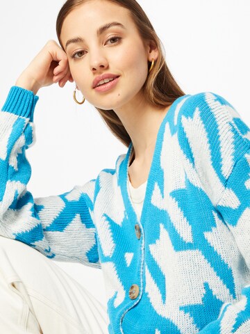 In The Style Knit Cardigan 'LORNA' in Blue