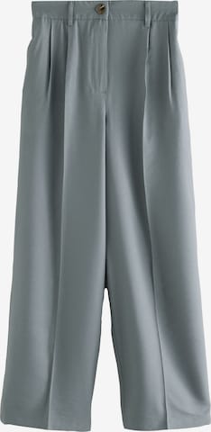 Next Брюки со складками в Серый: спереди