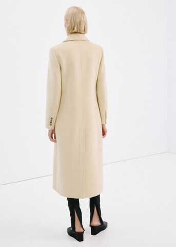 MANGO Between-Seasons Coat 'Yoko' in Beige