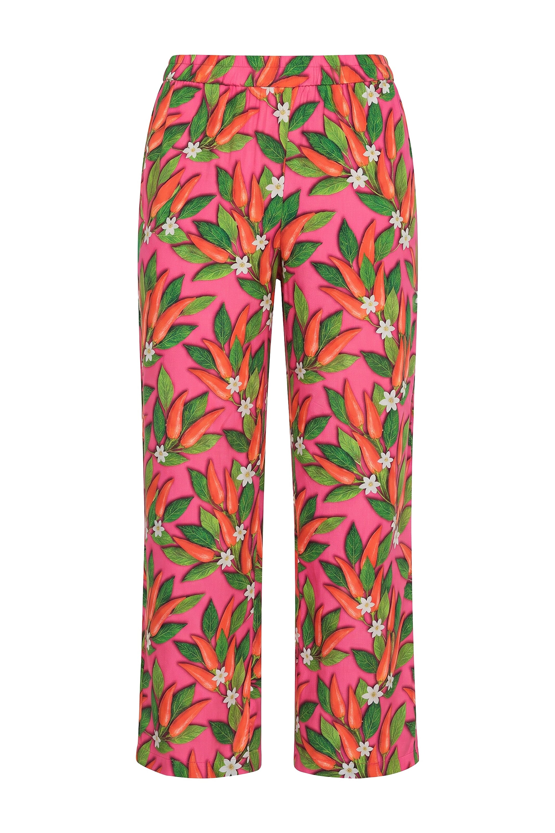 Angel of Style Loosefit Broek in Roze: voorkant