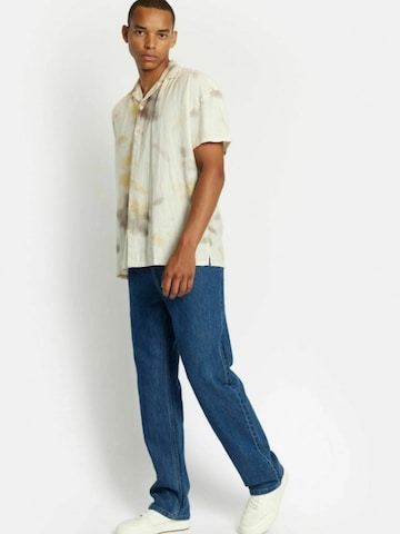 Denim Project Regular Fit Skjorte ' DPPrinted ' i hvid