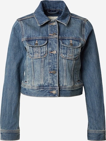 HOLLISTERPrijelazna jakna - plava boja: prednji dio