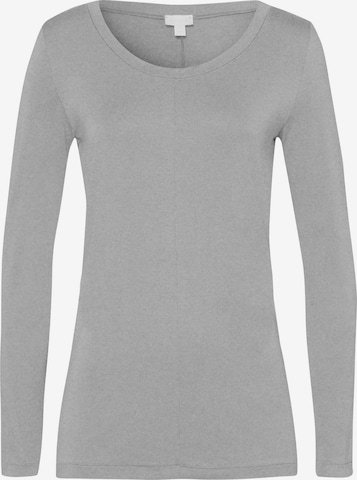 Hanro Shirt ' Yoga ' in Grey: front