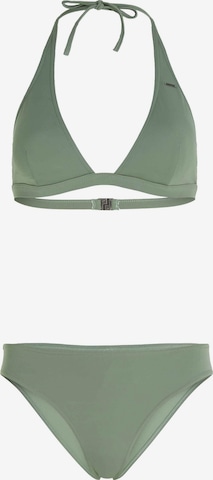 O'NEILL Triangel Bikini 'Maria Cruz' in Groen: voorkant