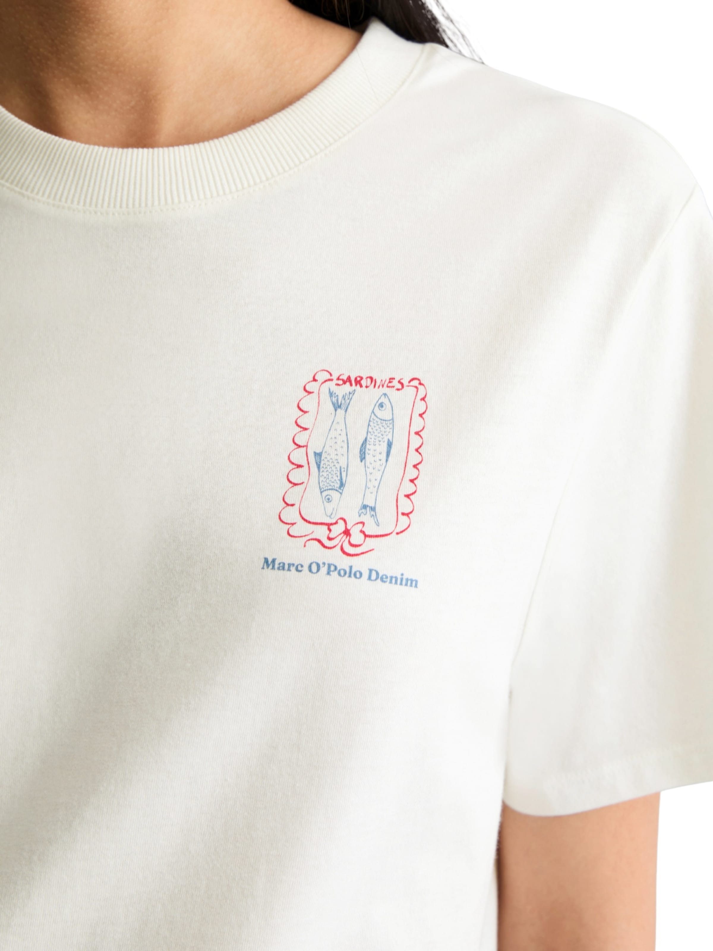 Marc O'Polo DENIMMajica - bijela boja