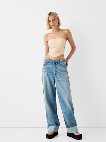Bershka Top in Yellow