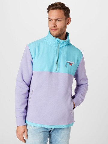 Sweat-shirt Polo Ralph Lauren en violet : devant