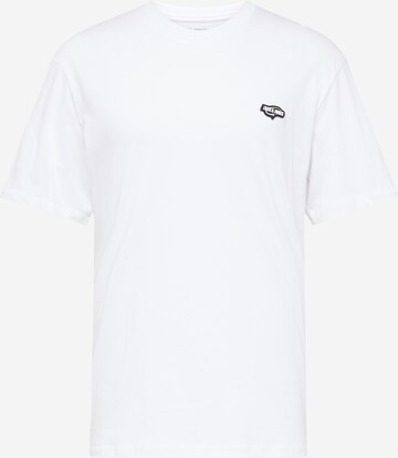 T-Shirt 'BLACK' JACK & JONES en blanc : devant