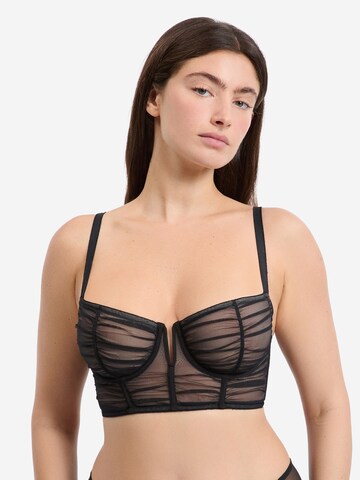 ETAM Balconette BH in Schwarz