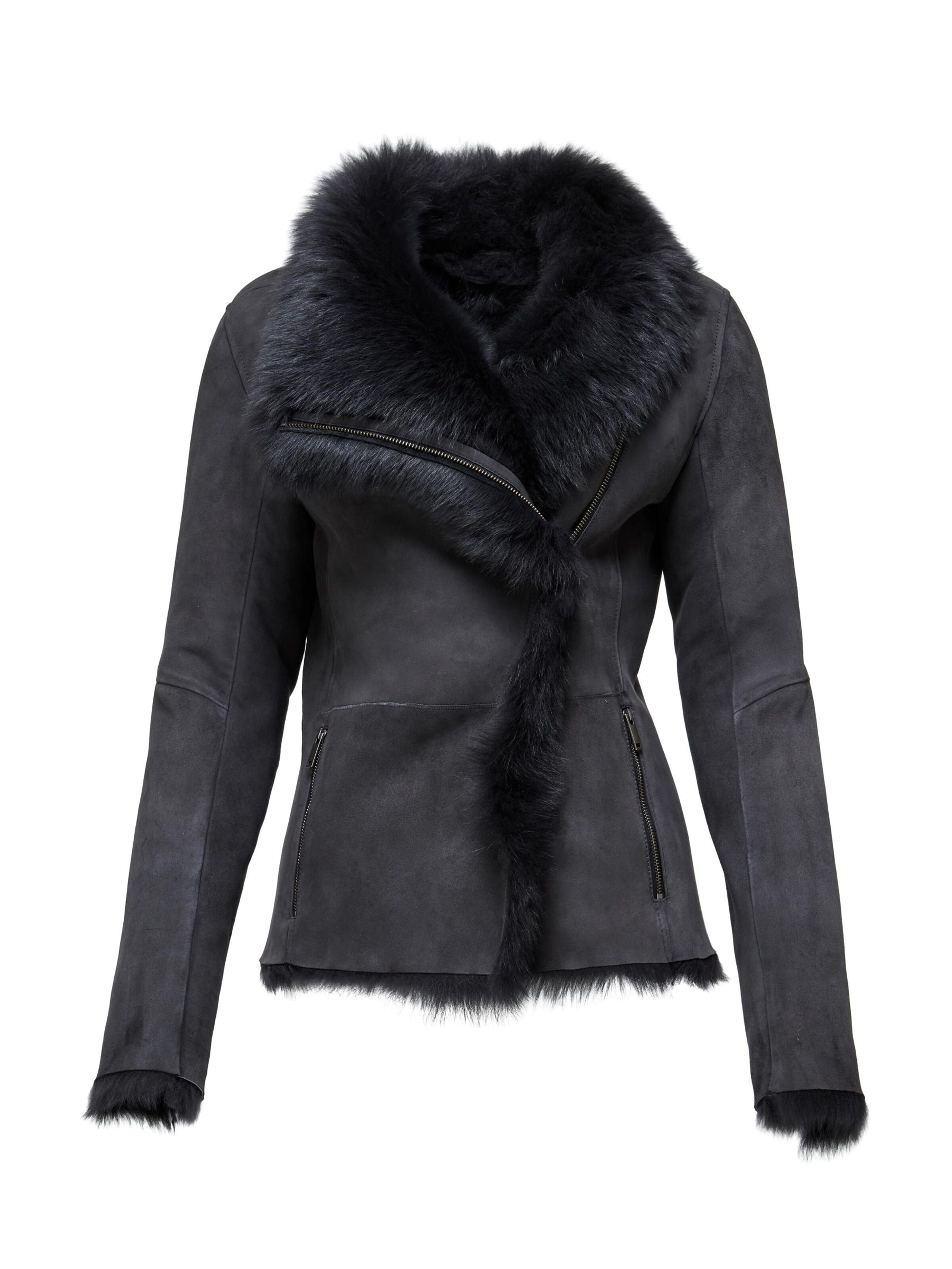 V S P Winterjacke 'Adila'‌‌‌‌‌‌ in XS in dunkelgrau, Produktansicht