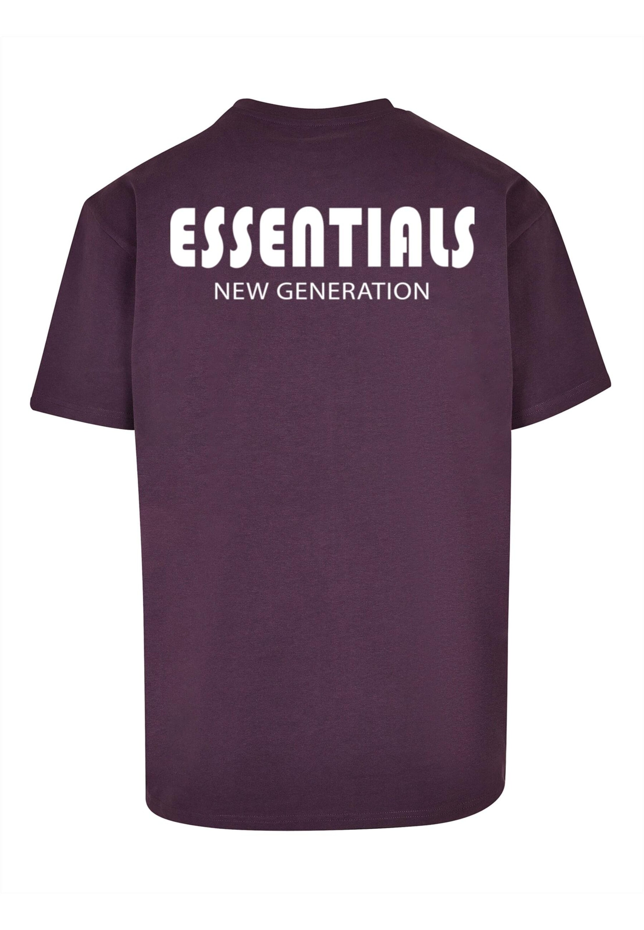 Merchcode Shirt 'Essentials New Generation' in Lila