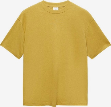 MANGO MAN Shirt 'Anouk' in Yellow: front