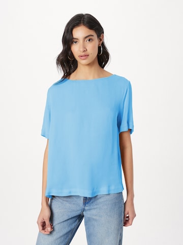 s.Oliver BLACK LABEL Bluse in Blau: predná strana