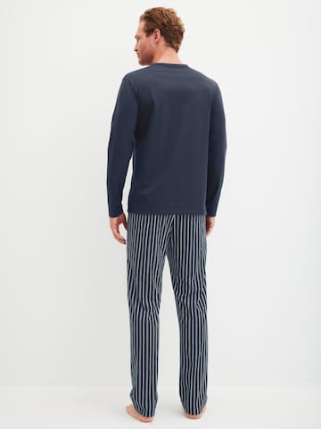 Pyjama long 'Cotton Special' CALIDA en bleu