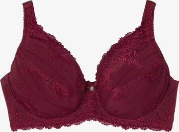 SHEEGO Bra in Red: front