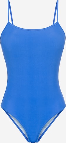 LSCN by LASCANA Bustier Badpak 'Gina' in Blauw: voorkant