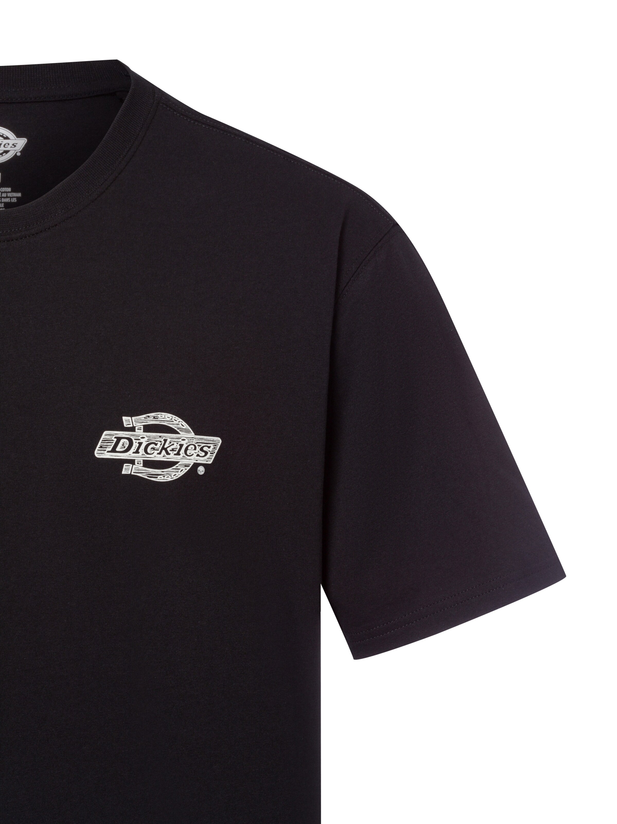 DICKIES Тениска 'Wood' в черно