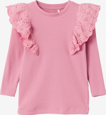 NAME IT - Camisola 'FINAS' em rosa: frente