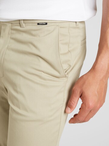 Calvin Klein Slimfit Chino hlače | bež barva