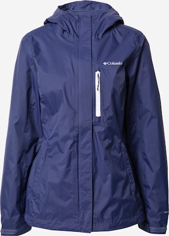 COLUMBIA Outdoor Jacket 'Pouring Adventure™ II' in Blue: front