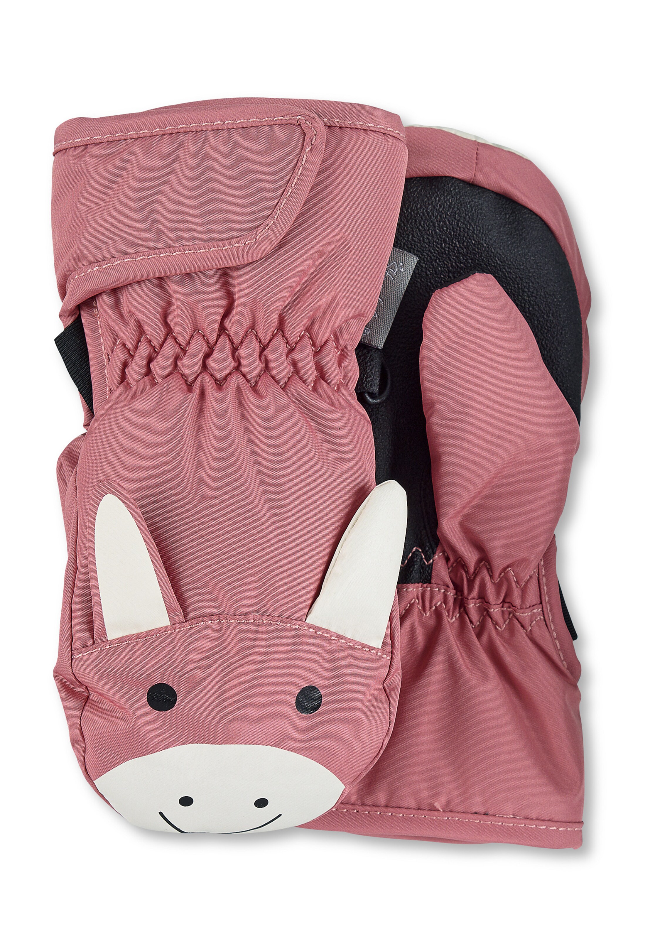 STERNTALER Gloves 'Emmi' in Pink: front