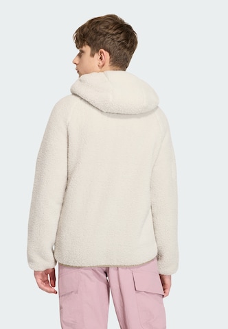 ADIDAS TERREX Athletic fleece jacket 'Xploric' in Beige