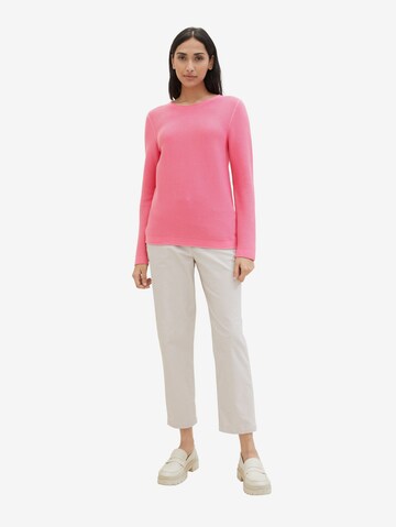 TOM TAILOR Pullover i pink