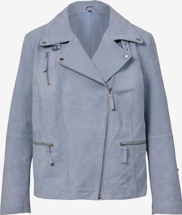 Angel of Style Between-Season Jacket in Blue: front