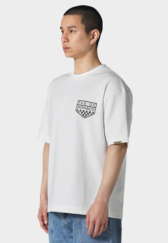T-Shirt 'IMPASSE' Pas De Monaco en blanc