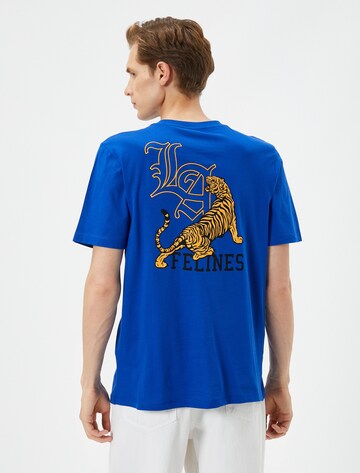 Koton Shirt in Blauw: voorkant