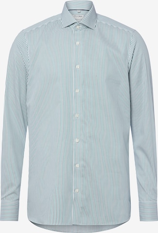 OLYMP Business Shirt in Green: front