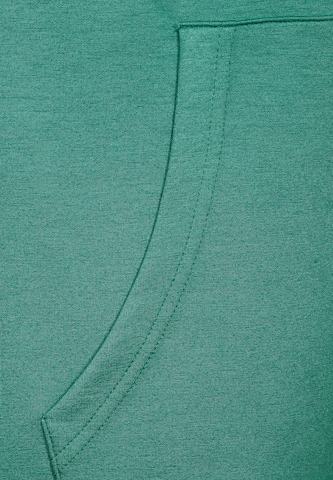 STREET ONE Zip-Up Hoodie in Green