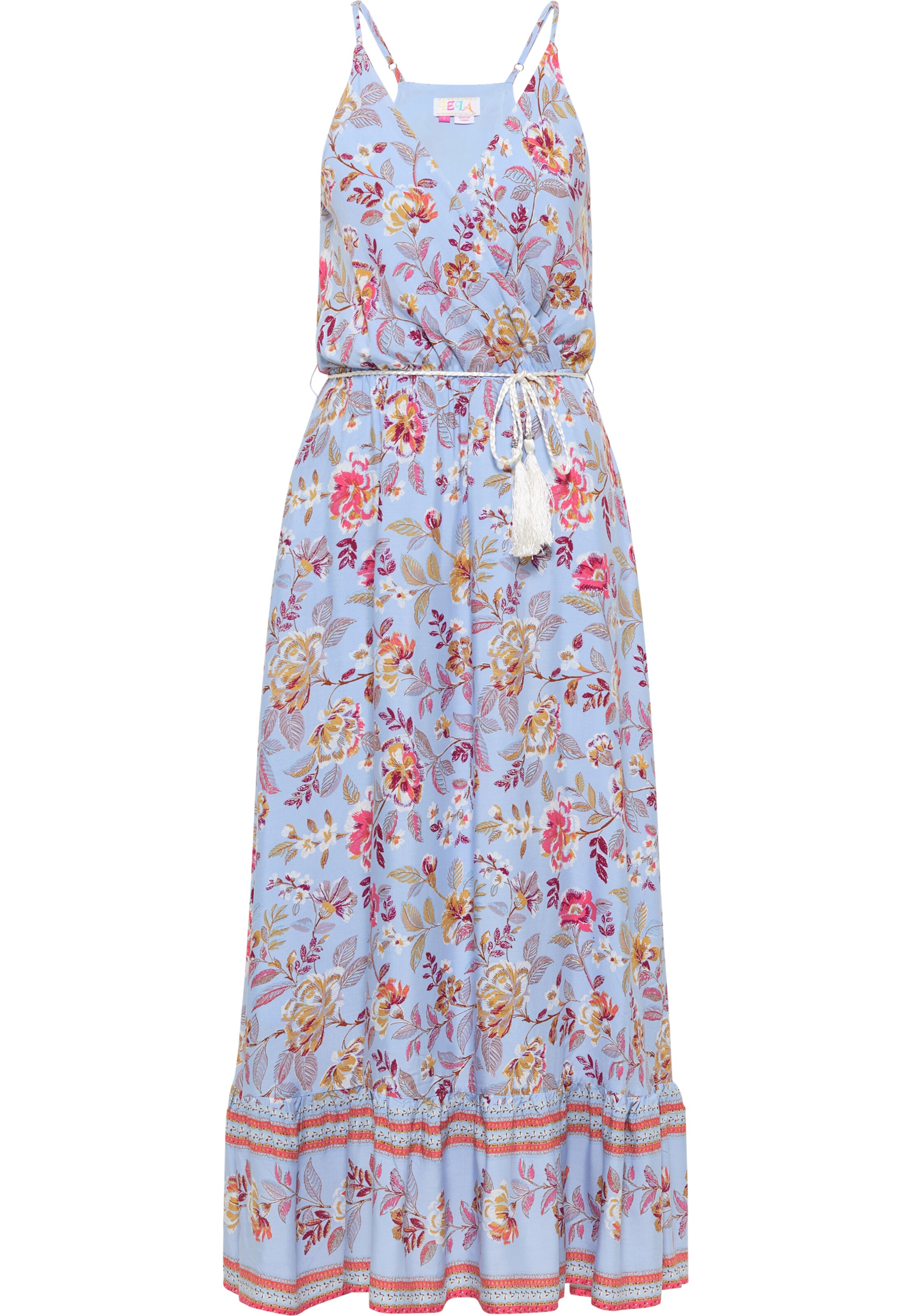 Robe d’été 'Gaya' IZIA en bleu : devant