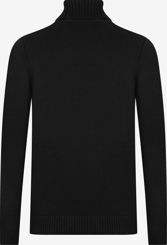 DENIM CULTURE Пуловер 'Jason' в черно