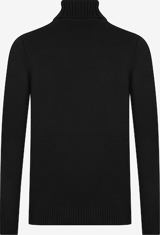 DENIM CULTURE Пуловер 'Jason' в черно
