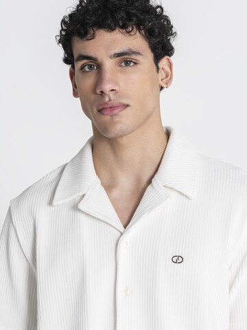 Gianni Kavanagh Regular Fit Hemd in Weiß