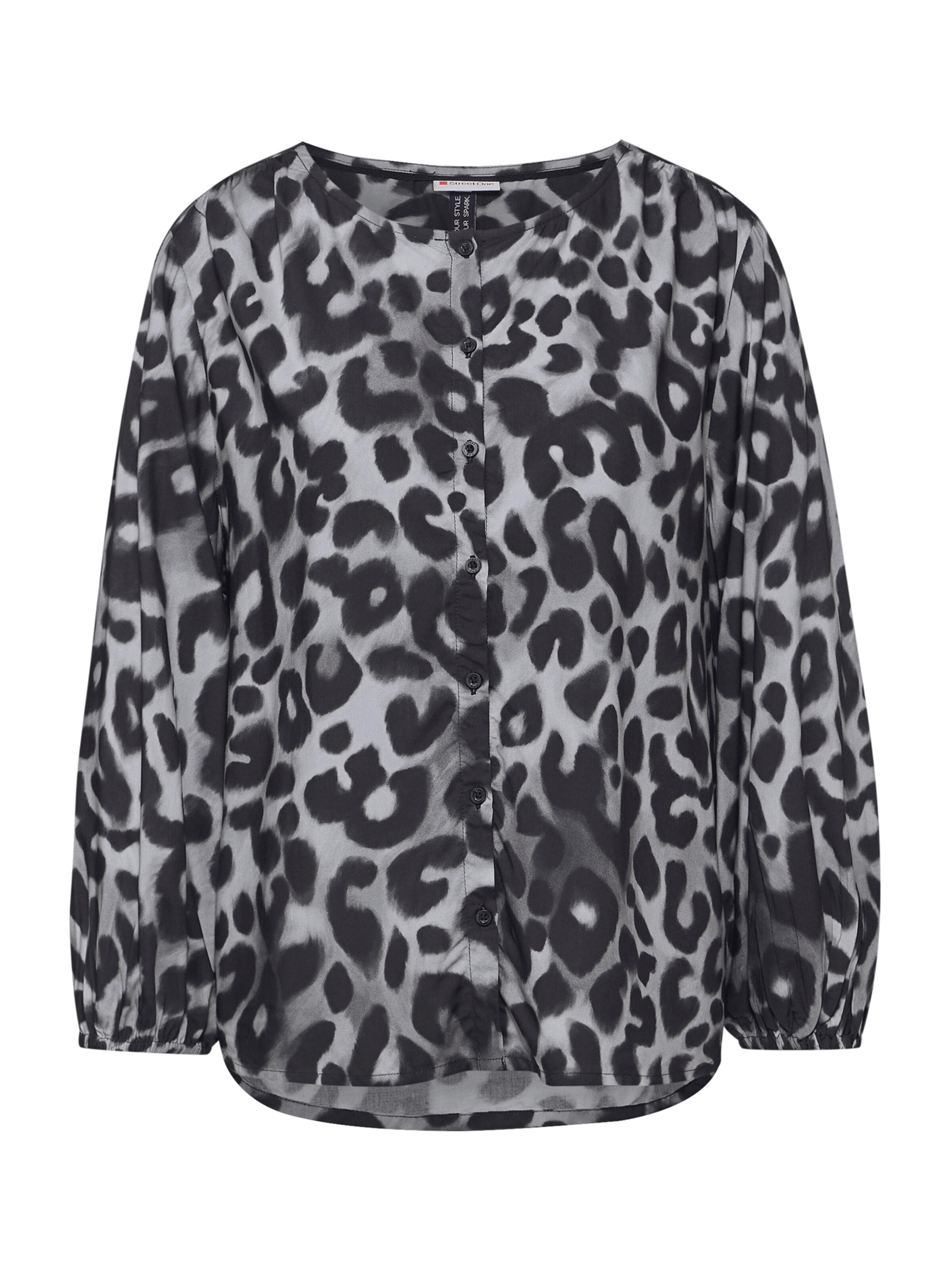 STREET ONE Blouse in Grey: front