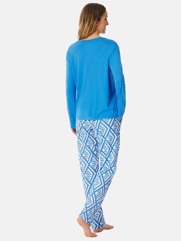 SCHIESSER Pyjama ' Modern Nightwear ' in Blauw